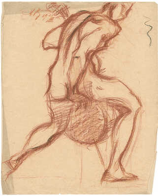 Вахрамеев Александр Иванович. Натурщик. Из серии «Студийные постановки» 